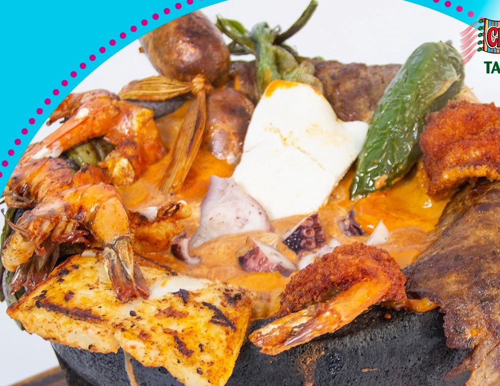 Order Molcajete Mixto food online from Chile Caliente store, Henderson on bringmethat.com