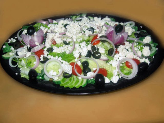Order Greek Salad Bowl food online from Kosher Bagel Hole--Avenue J store, NY on bringmethat.com