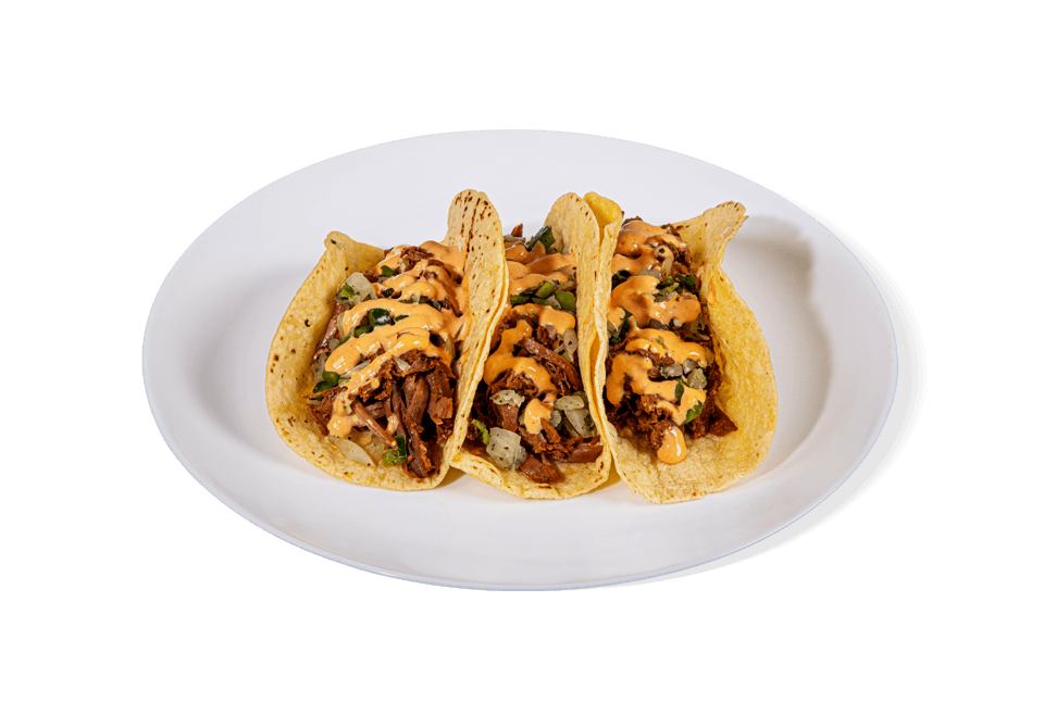 Order Tacos - Signature Tacos - Barbacoa Beef food online from Wawa 975 store, Gloucester Township on bringmethat.com