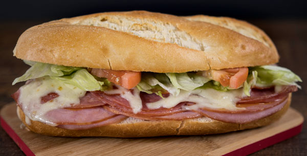 Order Deluxe Sub food online from Gionino's Pizzeria store, Aurora on bringmethat.com