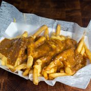 Order Chili Cheese Fries food online from Lefty Cheesesteak Hoagies store, Livonia on bringmethat.com