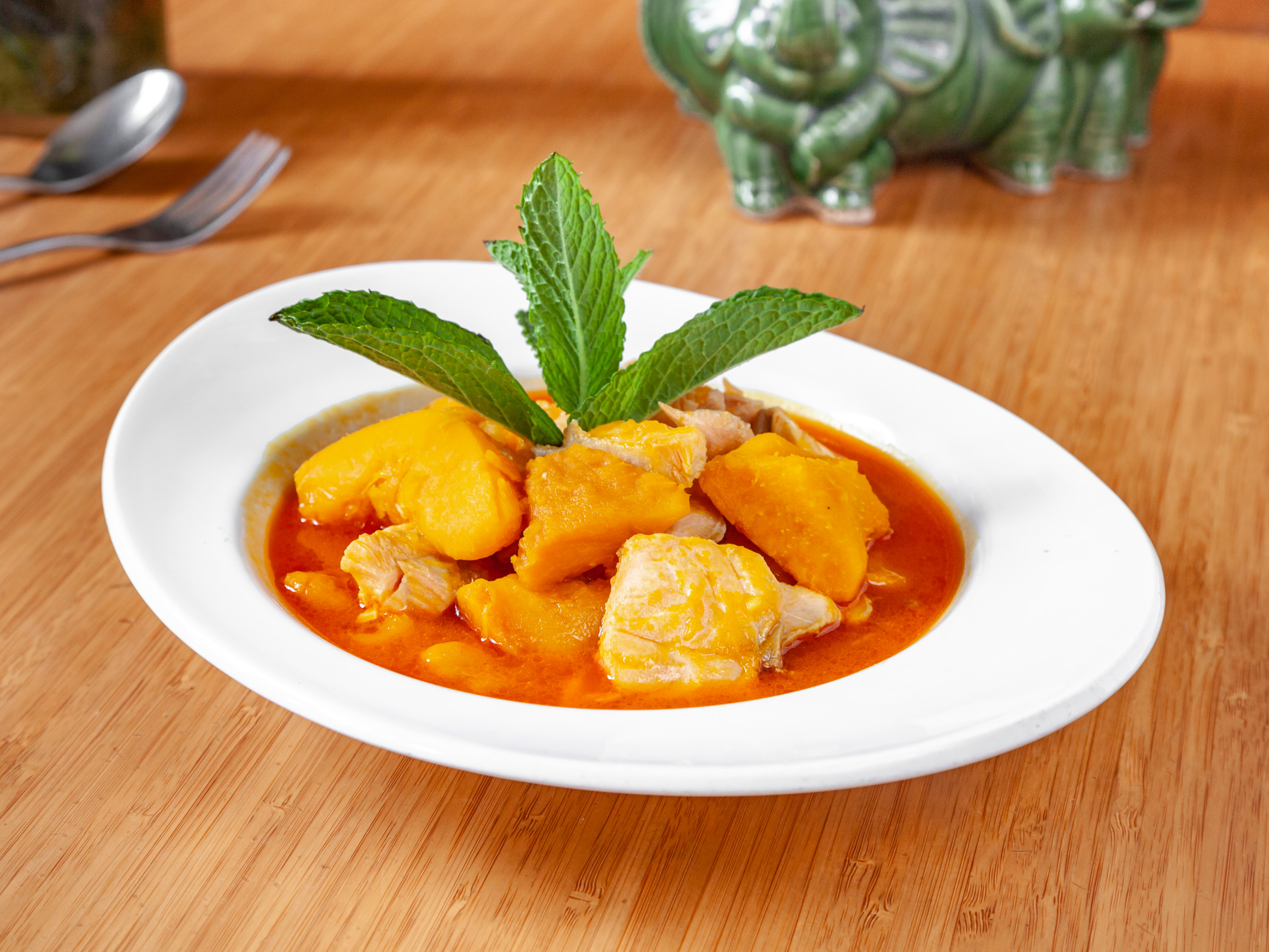 Order Pumpkin Salmon Stew food online from Royal Rangoon store, Berkeley on bringmethat.com