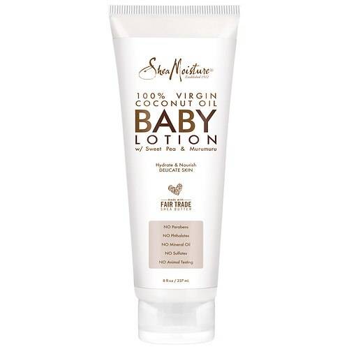 Order SheaMoisture Baby Lotion 100% Virgin Coconut Oil - 8.0 fl oz food online from Walgreens store, Cleveland on bringmethat.com