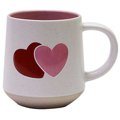 Order Festive Voice Valentine's Season of Love, Pink Ceramic Heart Mug - 1.0 ea food online from Walgreens store, NIAGARA FALLS on bringmethat.com