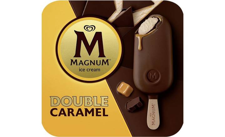 Order Magnum Double Caramel Ice Cream Bars 3ct food online from The Ice Cream Shop store, Phoenix on bringmethat.com