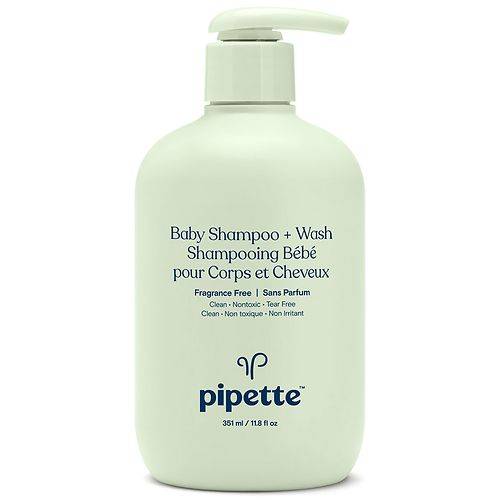 Order Pipette Baby Shampoo + Wash Fragrance Free - 11.8 fl oz food online from Walgreens store, FAIRBANKS on bringmethat.com