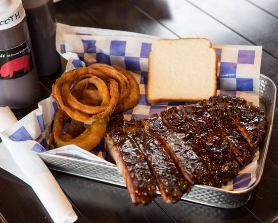 Order Half Rack and One Side food online from Spiced Right Ribhouse BBQ store, Roswell on bringmethat.com