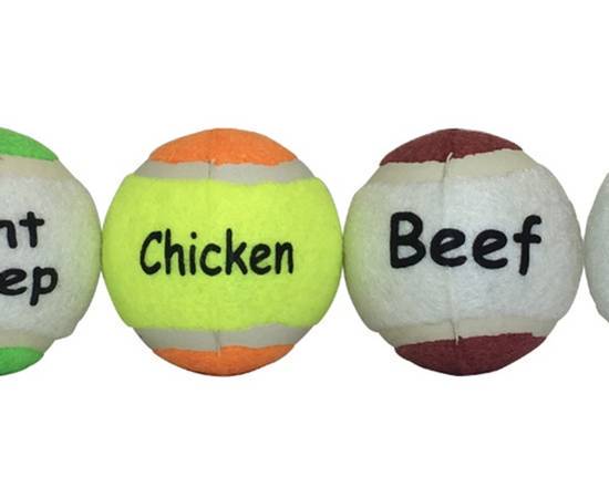 Order Scoochie Pets Flavored Balls Assorted (2 Pack) food online from What The Fluff? Pet Store & More! Llc store, Woodridge on bringmethat.com
