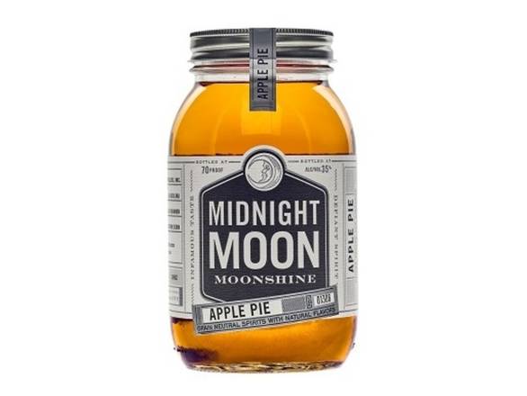 Order Midnight Moon Apple Pie Moonshine - 750ml Bottle food online from Josh Wines & Liquors Inc store, New York on bringmethat.com