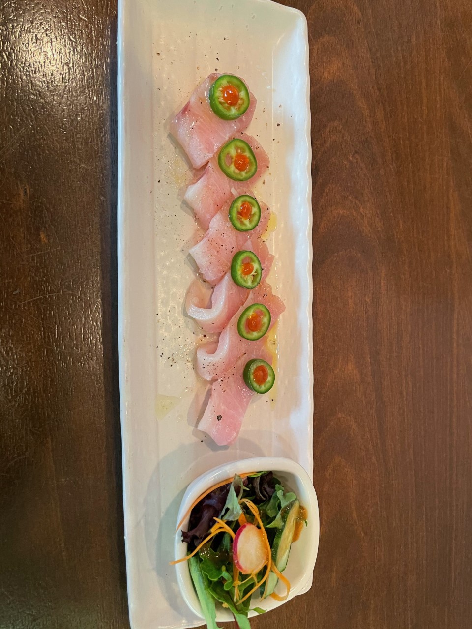 Order Yellowtail Jalapeno Sashimi food online from Taiko store, Los Angeles on bringmethat.com