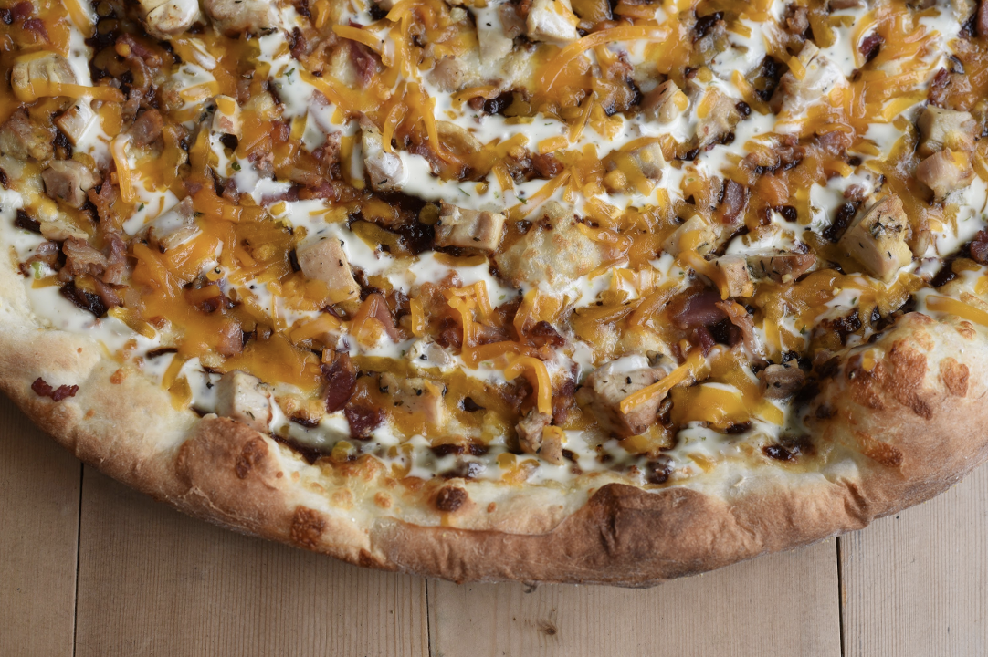 Order BBQChickenBaconCheddarRanch food online from Dimo Pizza store, Chicago on bringmethat.com