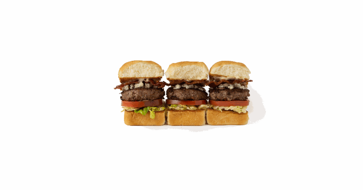 Order Black + Bleu 3-Pack food online from Burger 21 store, Novi on bringmethat.com