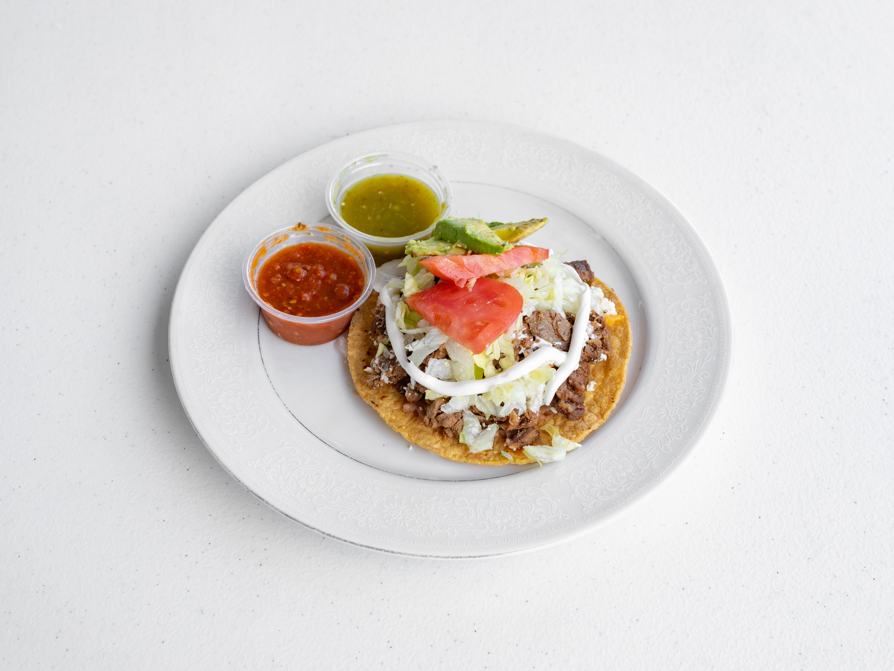 Order Tostadas food online from La Mexicana Market store, Round Rock on bringmethat.com
