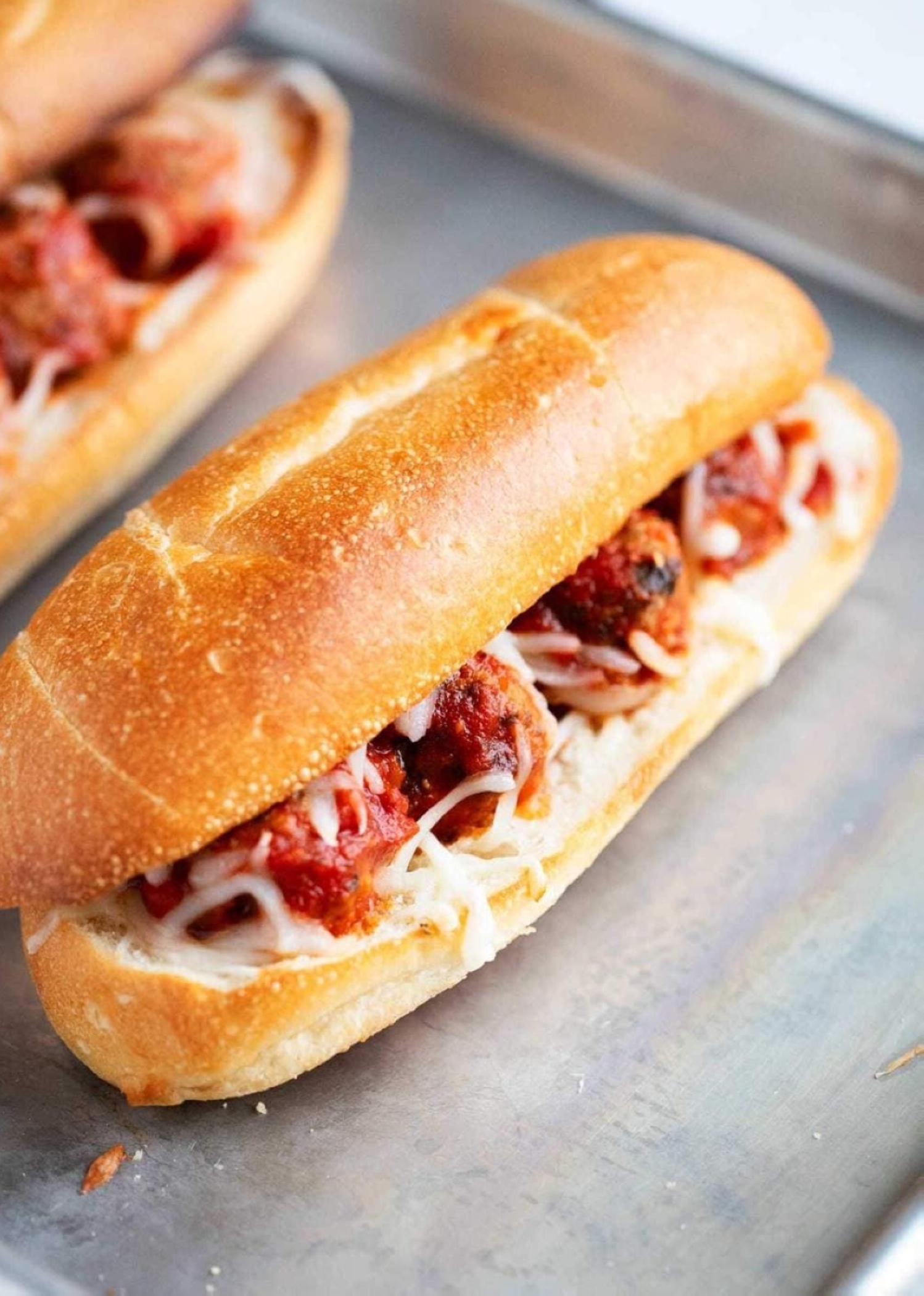 Order Meatball Parmesan Sub food online from Mega Pizza store, Raleigh on bringmethat.com