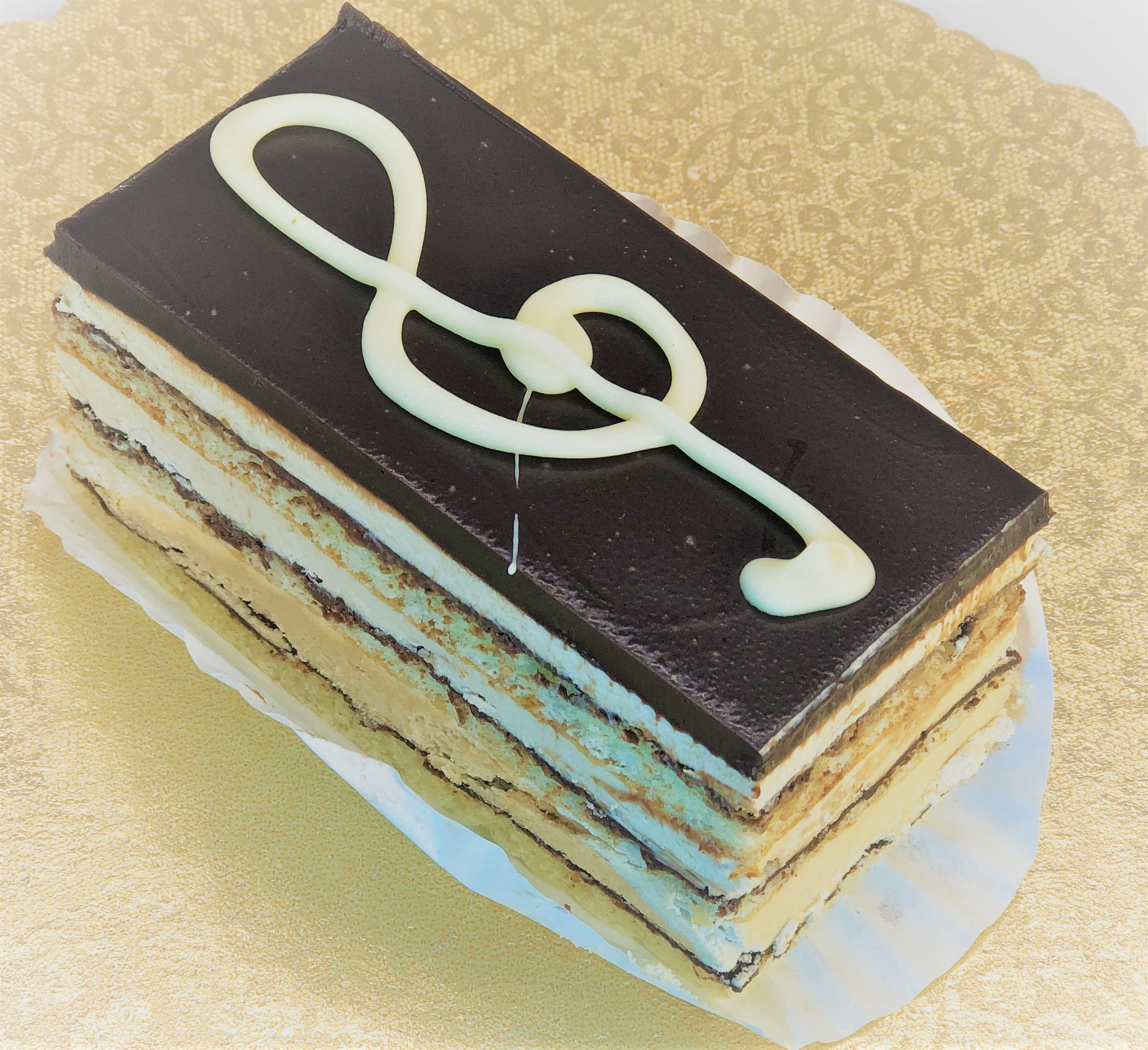 Order Opera Cake Pastry food online from Palace Bakery store, Laguna Hills on bringmethat.com