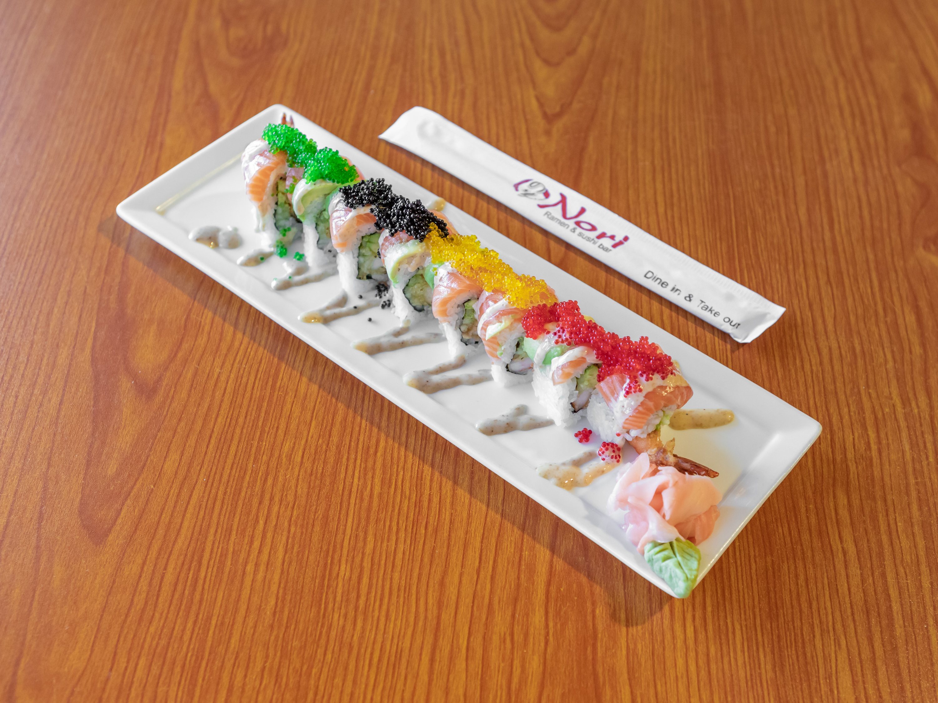 Order Shrimp Tempura Roll food online from Nori Ramen And Sushi Bar store, Rio Rancho on bringmethat.com