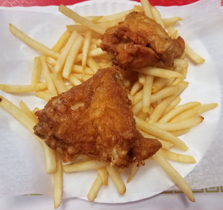 Order 1. Two Pieces Chicken food online from Crown Fried Chicken store, Worcester on bringmethat.com