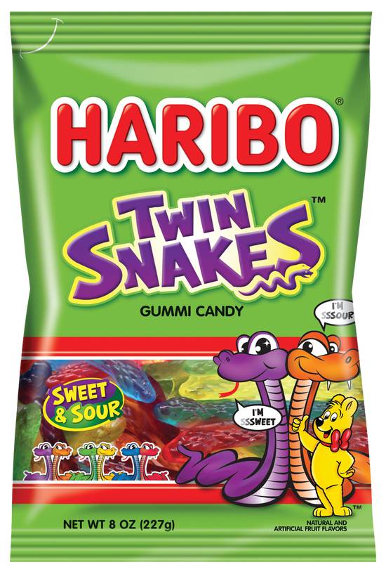 Order Haribo Twin Snakes Gummi Candy, 8 OZ food online from Cvs store, WEST COVINA on bringmethat.com