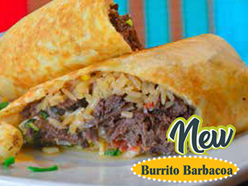 Order Burrito Barbacoa food online from El Rancho Nuevo store, Fairfield on bringmethat.com