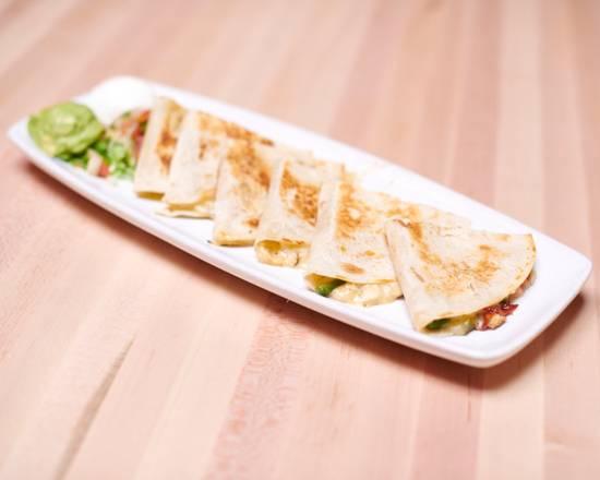 Order Grilled Chicken Quesadilla food online from Rio Grande Mexican Restaurant store, Boulder on bringmethat.com