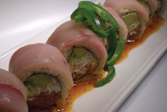 Order Sunset Roll food online from Sushi Yukiya store, Oceanside on bringmethat.com