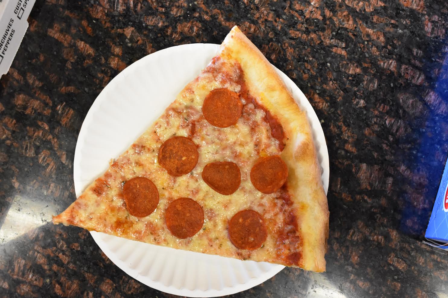 Order "Pepperoni" Pizza Slice food online from Giddy's Pizzeria & Restaurant store, East Brunswick on bringmethat.com