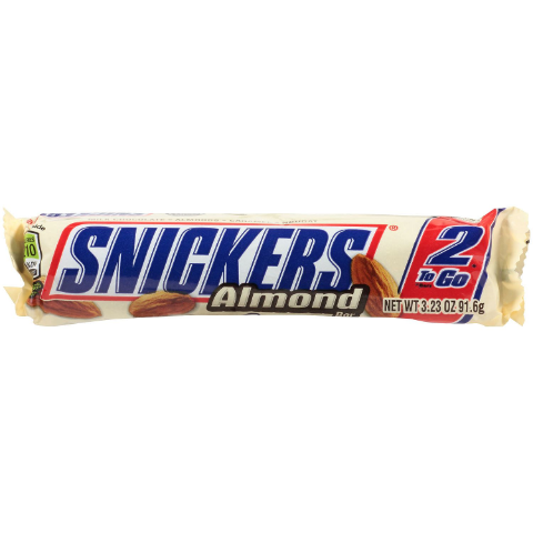 Order Snickers Almond King Size 2 Count food online from 7-Eleven store, Chicago on bringmethat.com