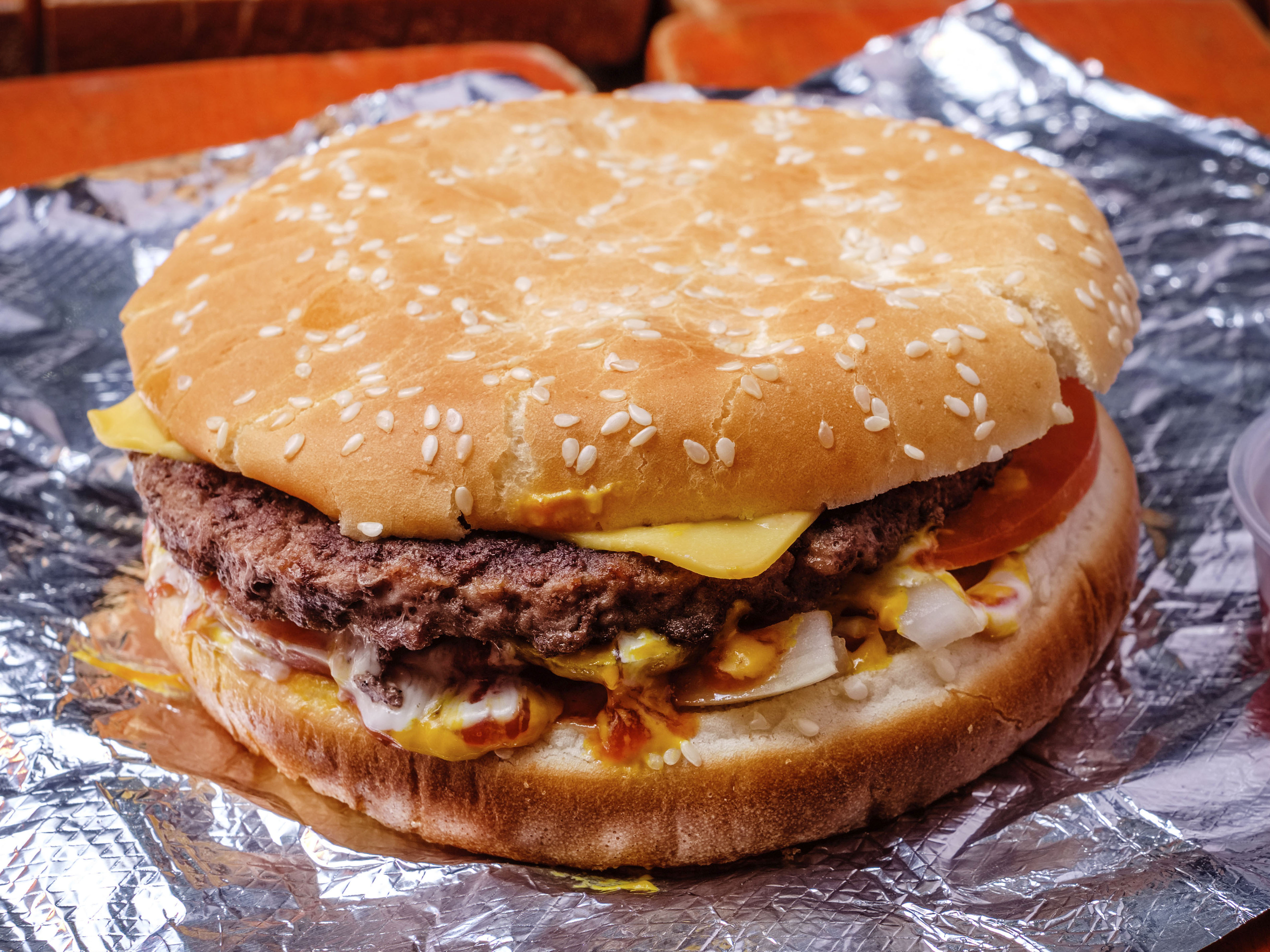 Order Cheeseburger food online from Michigan Fish & Chicken store, Indianapolis on bringmethat.com