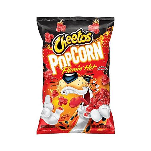 Order Cheetos Flamin' Hot Popcorn (6.5 OZ) 130739 food online from BevMo! store, Milpitas on bringmethat.com