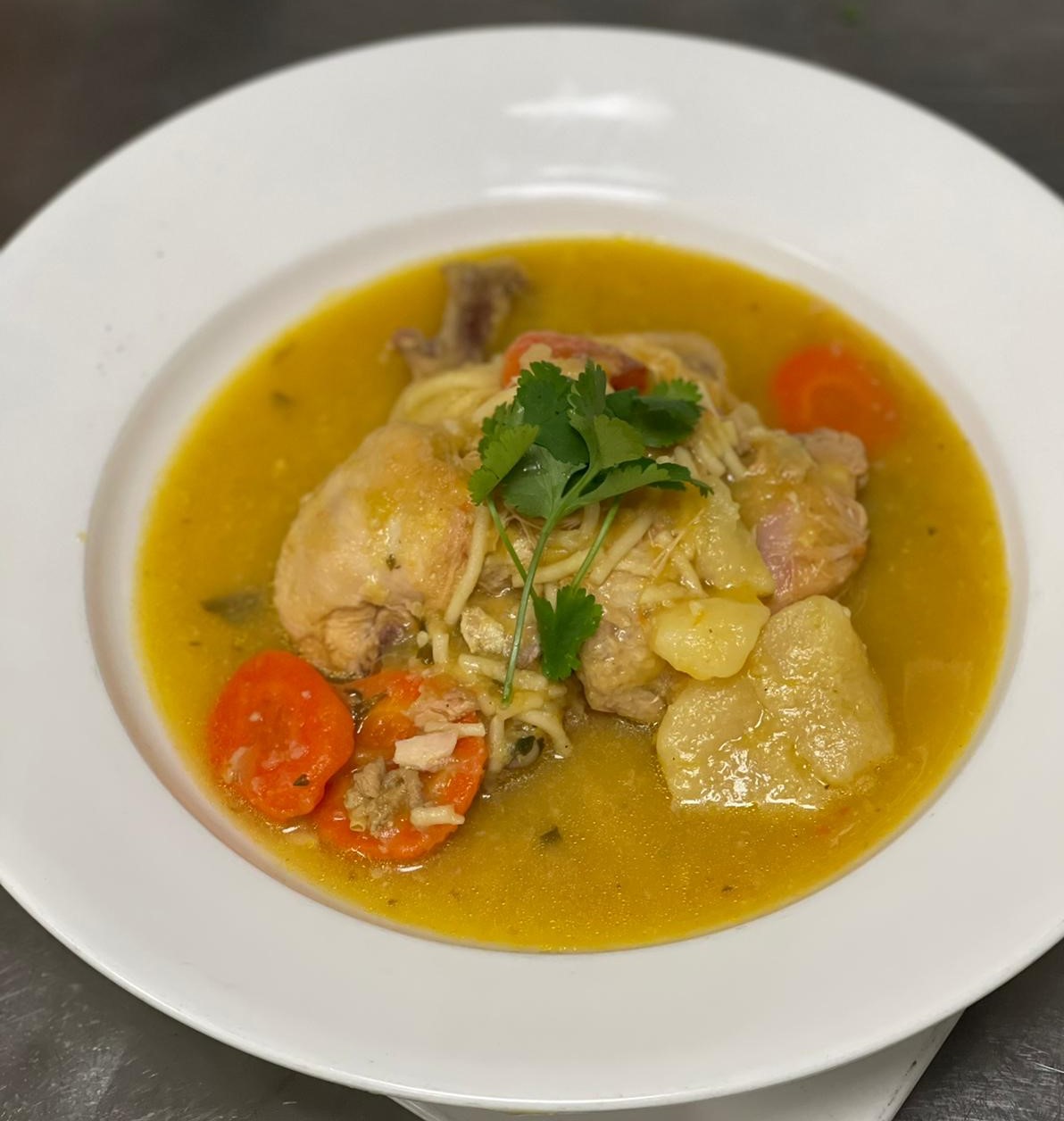 Order Chicken Soup food online from Cafe Nunez store, New York on bringmethat.com