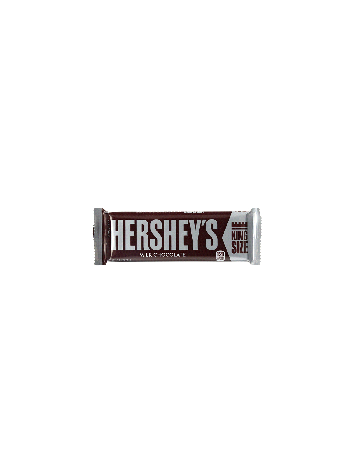 Order Hershey's Milk Chocolate King Size  food online from Chevron Extramile store, Pleasanton on bringmethat.com
