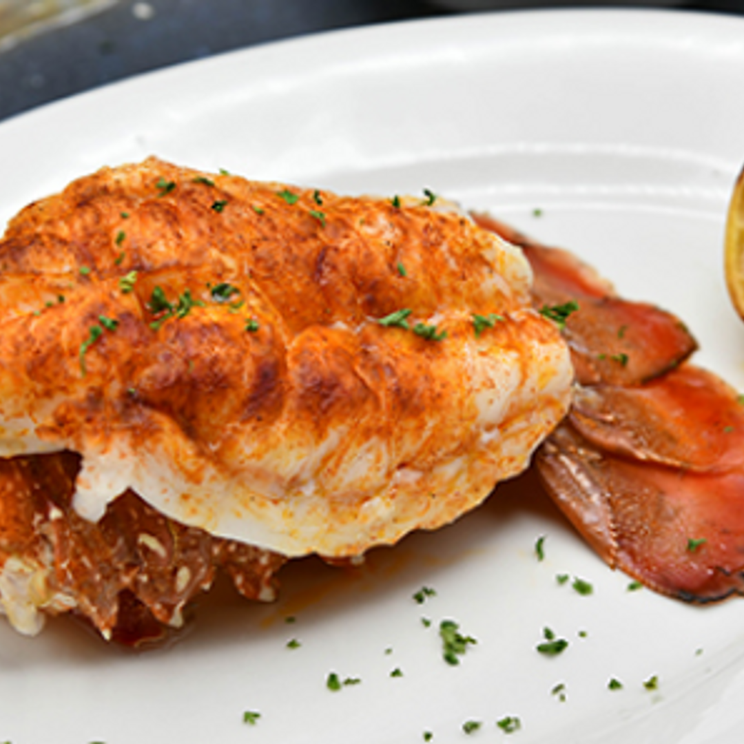 Order Cold Water Lobster Tail (8oz.) food online from Morton The Steakhouse store, Chicago on bringmethat.com