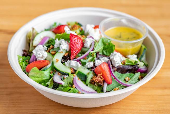 Order Strawberry Harvest Salad food online from HS Green store, Houston on bringmethat.com