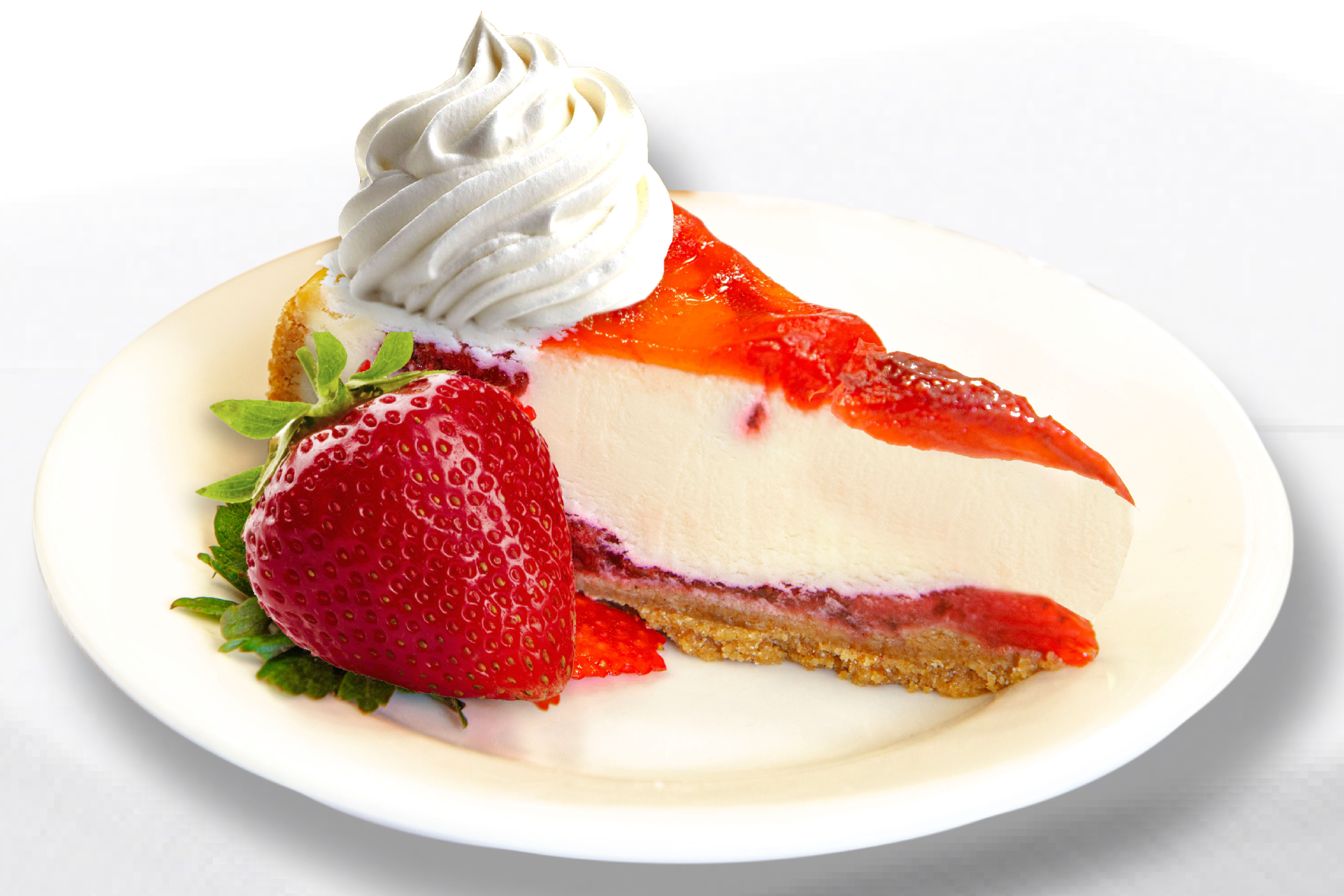 Order Strawberry Cheesecake food online from Rios Brazilian Steakhouse store, Charlotte on bringmethat.com