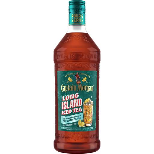 Order Captain Morgan Long Island Iced Tea Rtd (1.75 LTR) 89067 food online from Bevmo! store, Simi Valley on bringmethat.com