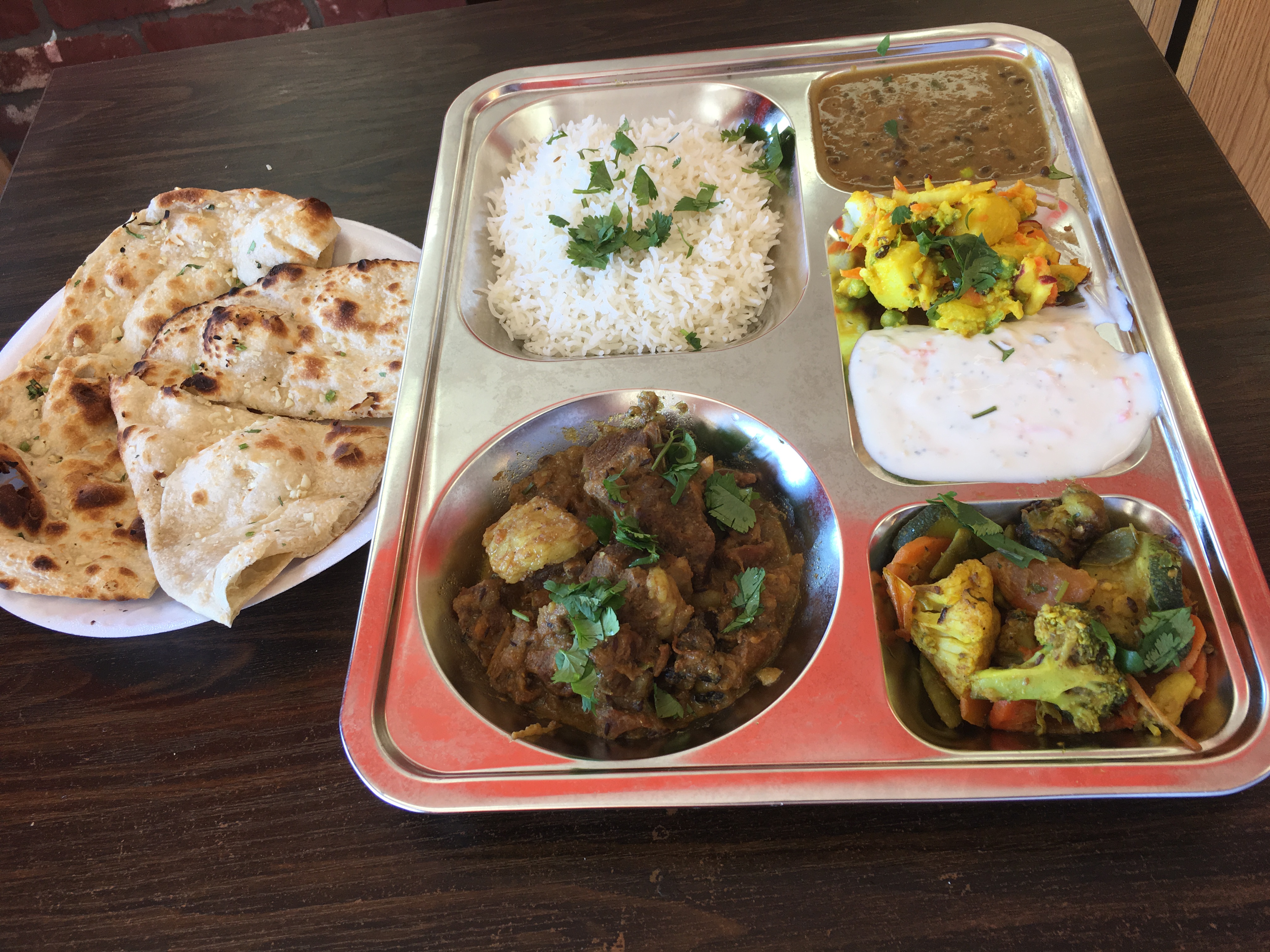 Order Nepali Thali food online from House of Curry store, Los Angeles on bringmethat.com