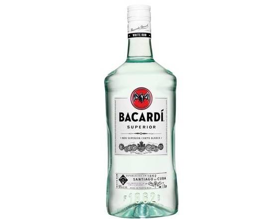Order Bacardi Superior, 1.75L bottle (40% ABV) food online from Central Liquor Market store, Los Angeles on bringmethat.com