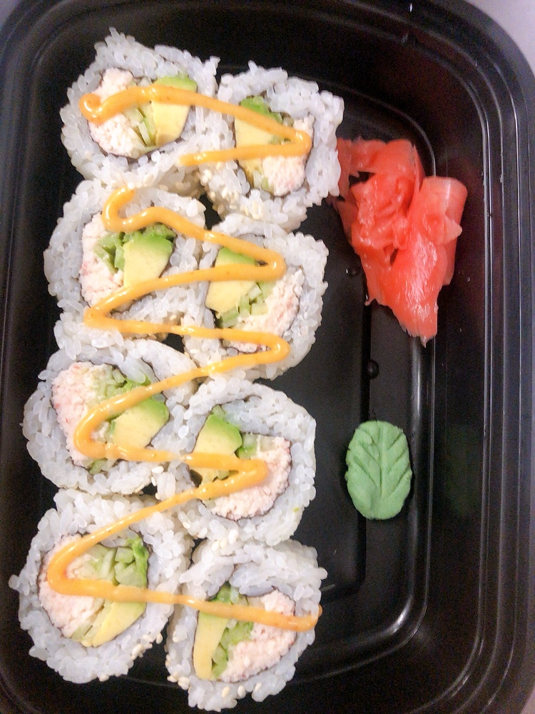 Order Spicy California Roll food online from Golden Dragon Chinese Restaurant store, Hamilton on bringmethat.com