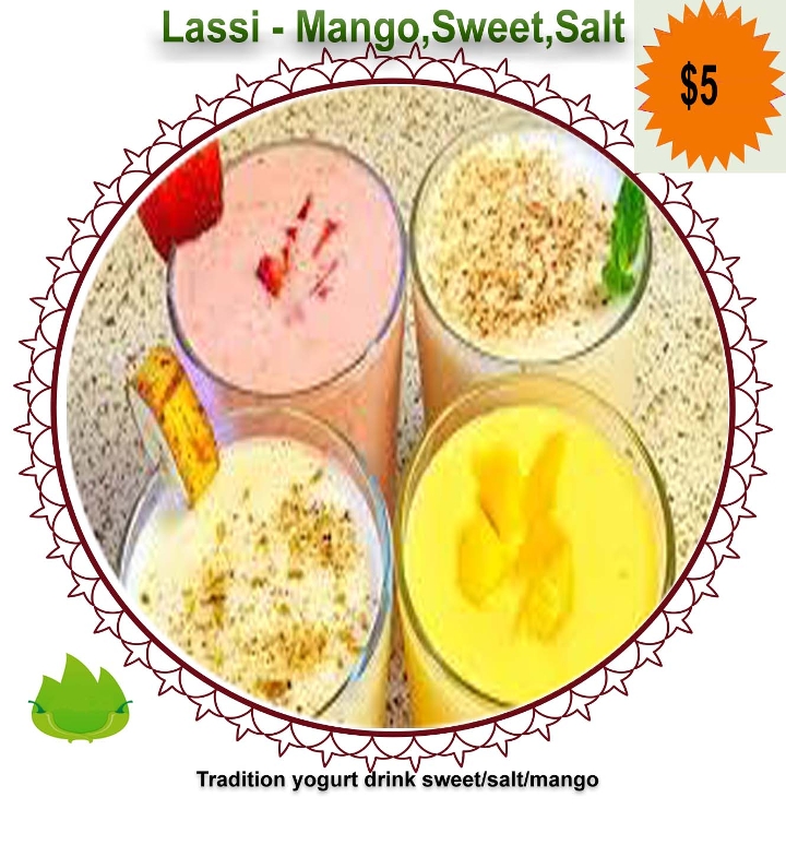 Order Mango Lassi food online from Dakshin Indian Bistro - N Hamilton Rd store, Columbus on bringmethat.com