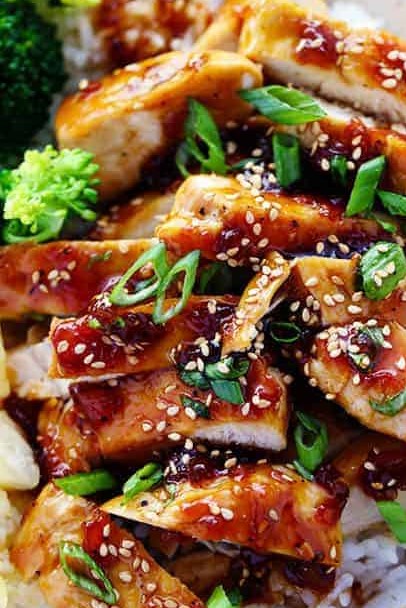 Order Combo B - Teriyaki Chicken food online from You & Mee Noodle House store, Boulder on bringmethat.com