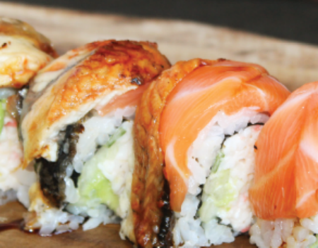 Order Tora Roll food online from Zeppin Sushi store, Los Angeles on bringmethat.com