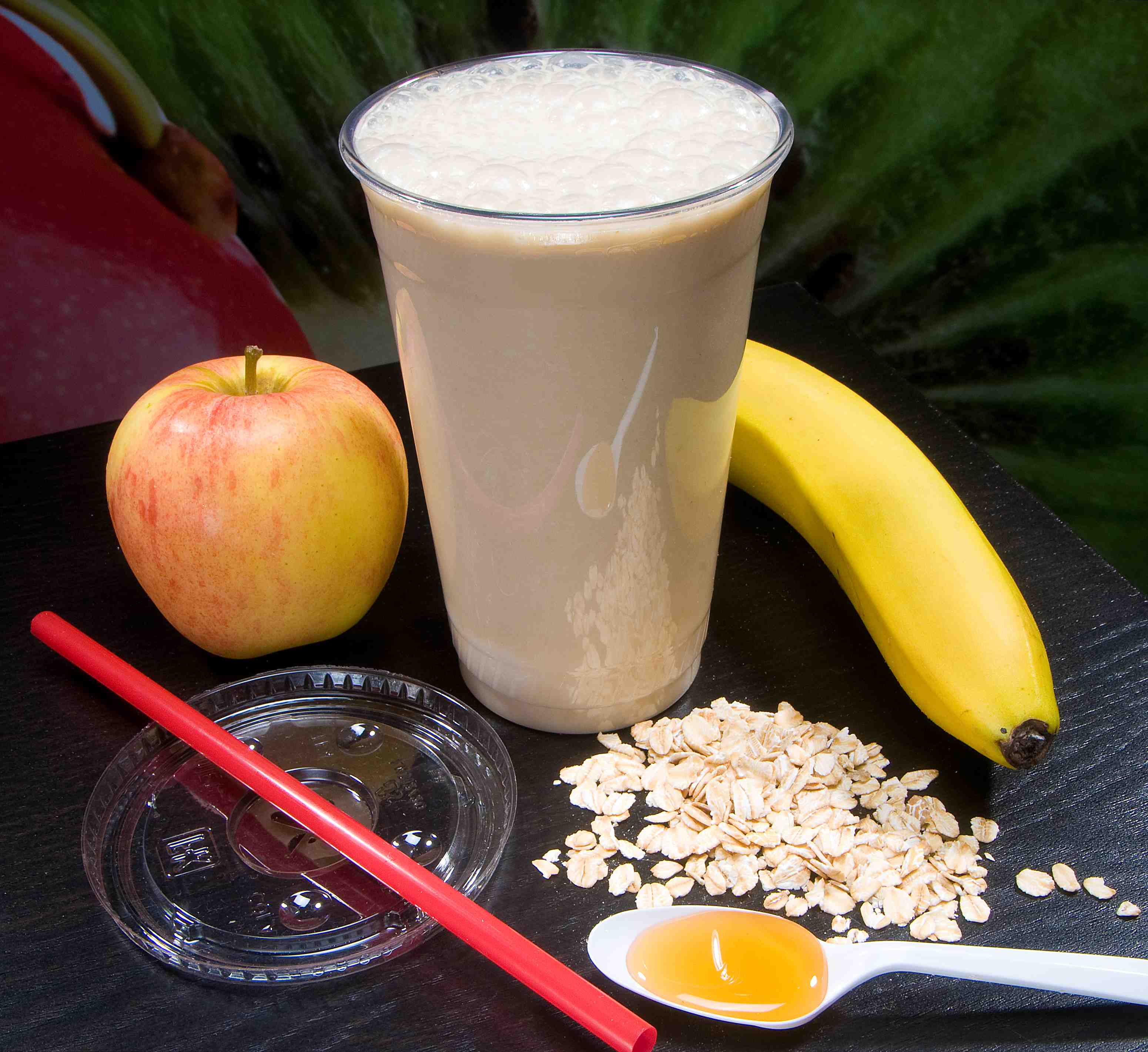 Order The Apple Oatmeal Smoothie food online from Acai Republic store, Huntington Beach on bringmethat.com