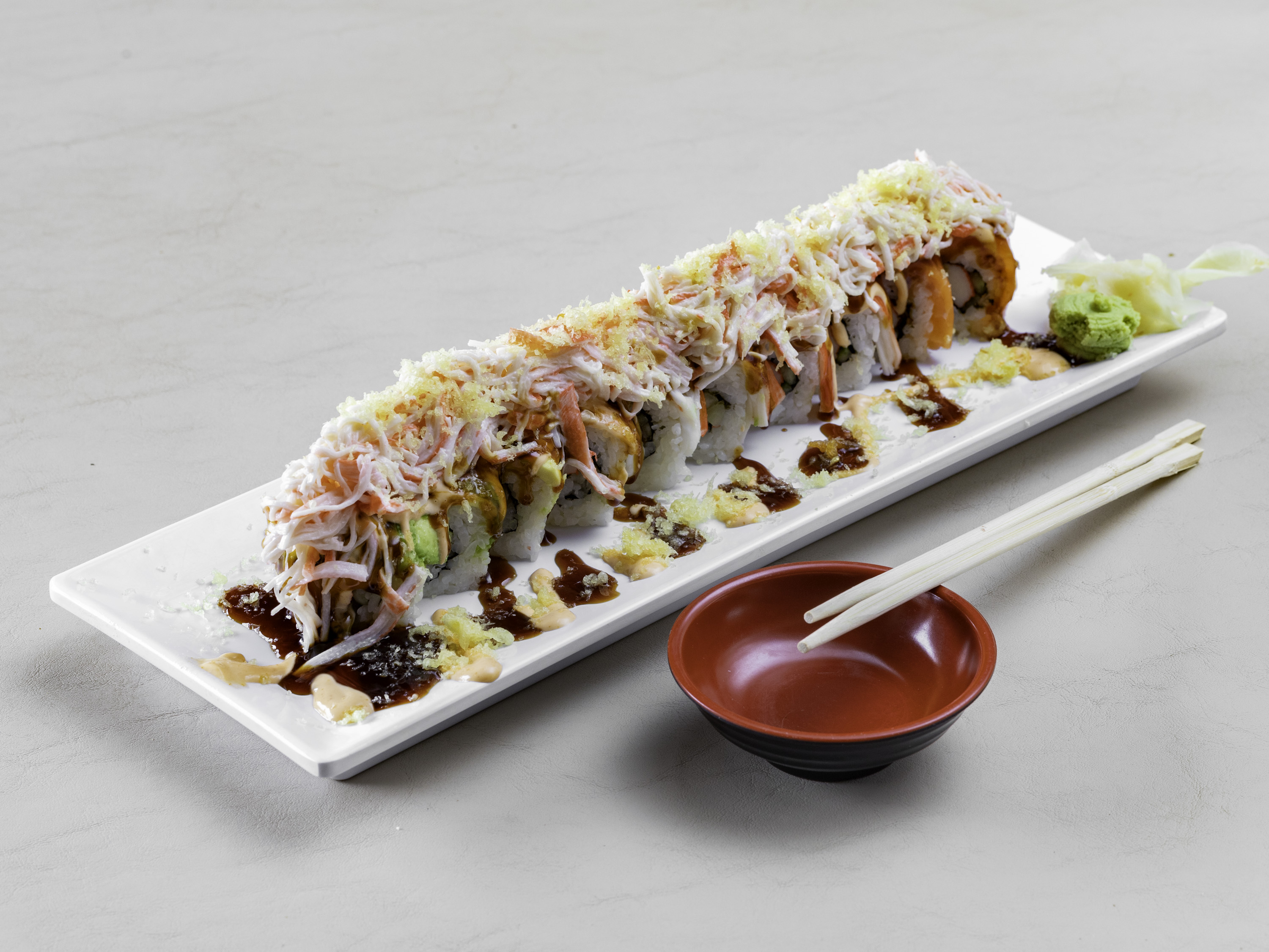 Order Fantasy Roll food online from Kai Japanese Sushi Restaurant store, San Antonio on bringmethat.com
