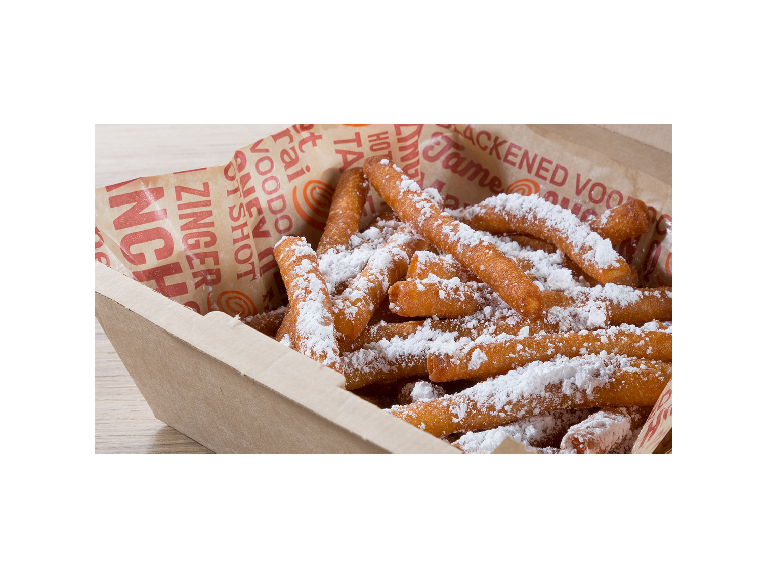 Order Funnel Cake Fries food online from Wing Zone store, Charlotte on bringmethat.com