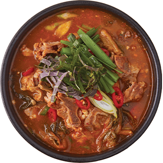 Order Spicy Pork Bone Soup ( 뼈해장국)  food online from Crazy Noodle And Chicken store, Glendale on bringmethat.com