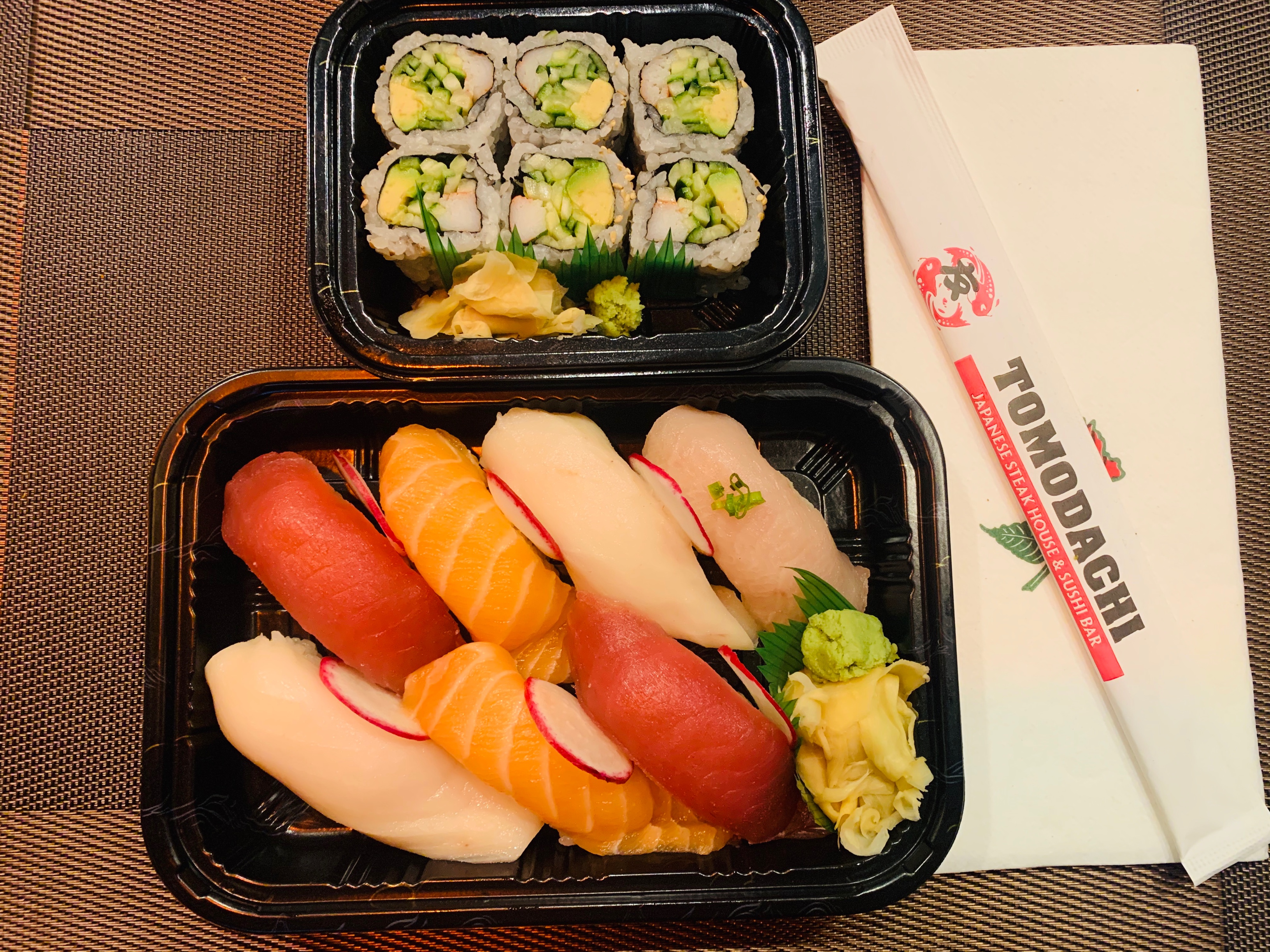 Order 1. Sushi Regular food online from Tomodachi Japanese Steakhouse & Sushi Bar store, Royersford on bringmethat.com