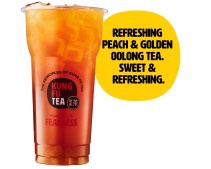 Order Peach Oolong Tea food online from Kung Fu Tea store, Boyds on bringmethat.com