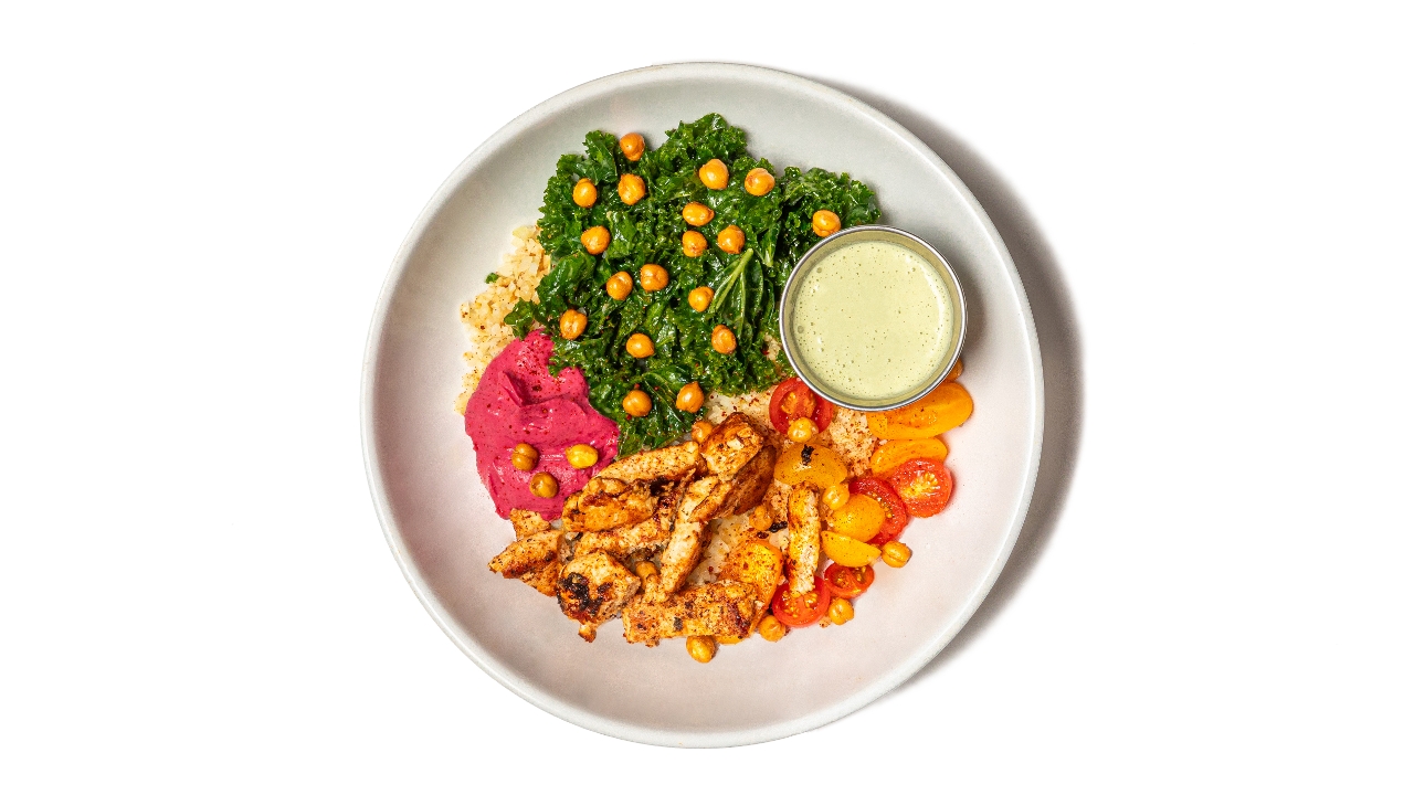 Order Moroccan Bowl food online from Bareburger store, Montclair on bringmethat.com