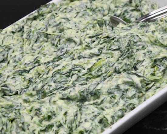Order Creamed Spinach food online from Mastros Steakhouse store, Thousand Oaks on bringmethat.com