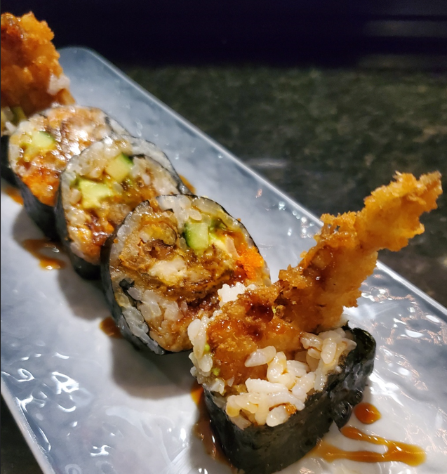 Order Spider Roll food online from Iron Fish Sushi & Grill store, Pflugerville on bringmethat.com